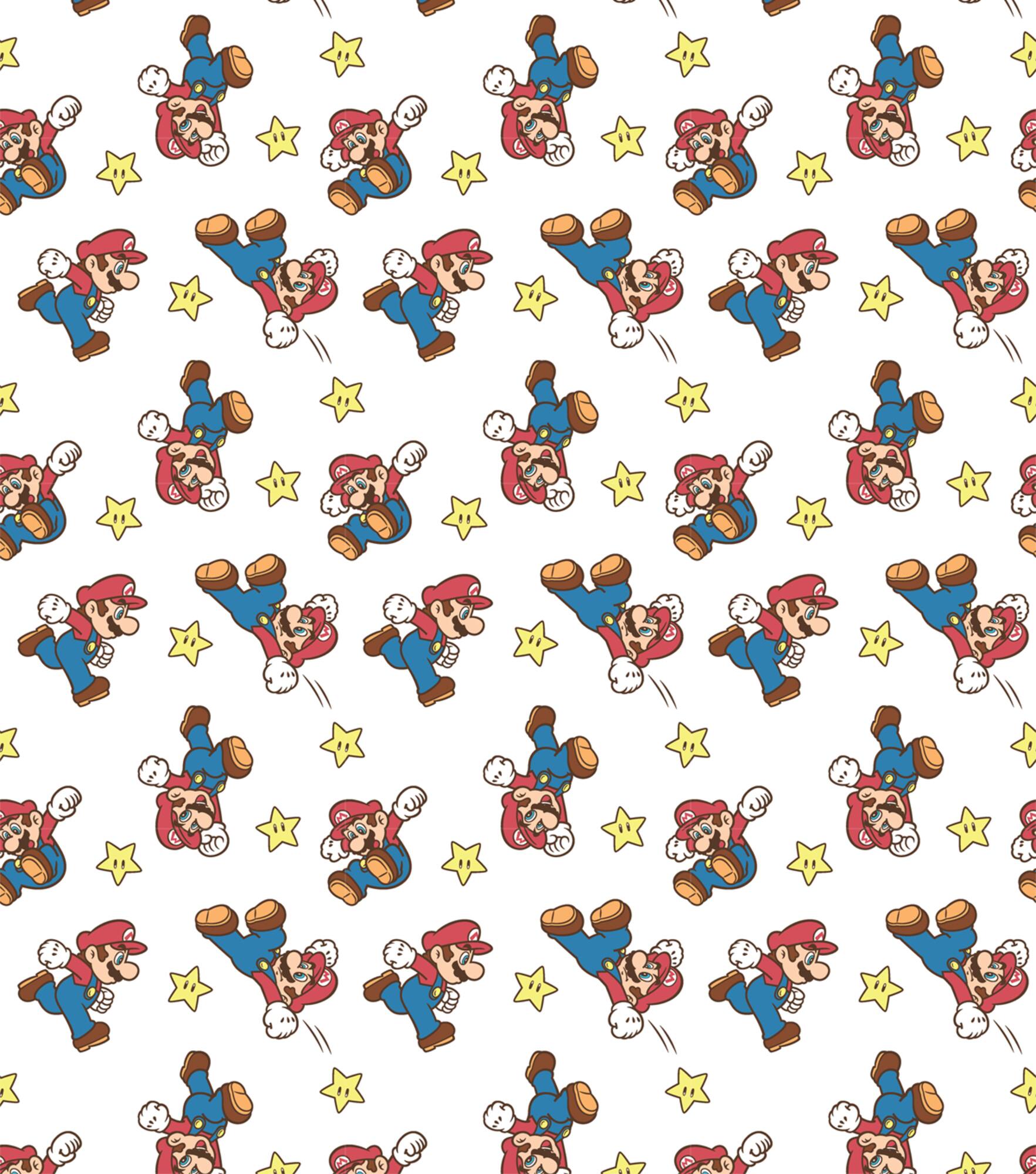 Nintendo® Super Mario Retro Cotton Fabric
